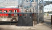 Bica Model 620 Avfallsbeholder 90 liter Lett antrasitt Flaskeinnkast