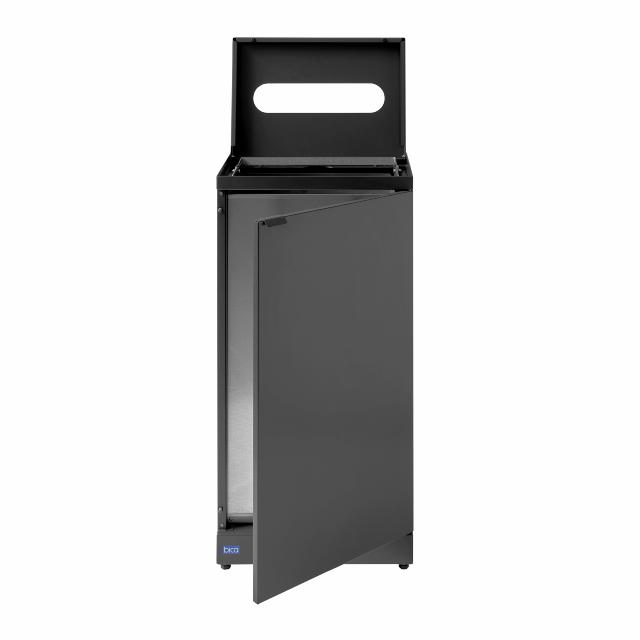 Bica Model 855 Avfallsbeholder 95 liter Papir innkast Antrasitt