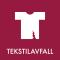 Piktogram Tekstilavfall 12x12 cm Magnetisk Bordeaux