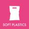 Piktogram Soft plastics 12x12 cm Magnetisk Rosa