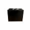 Bica Model 849 Avfallssortering 3x30 liter Formede innkast Svart