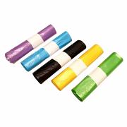 Bica Plastposer 30 liter LDPE, virgin Svart