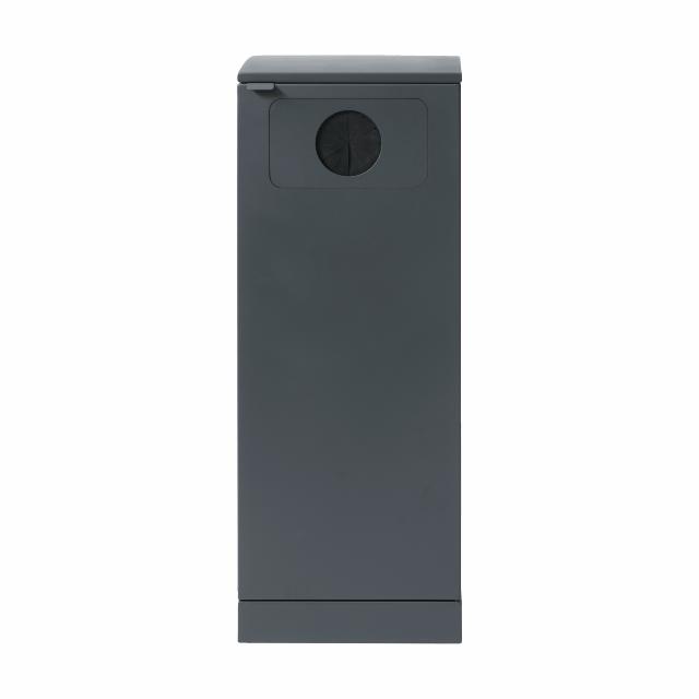 Bica Model 622 Avfallsbeholder 90 liter Lett antrasitt Dobbel flaskeinnkast