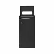 Bica Modell 824 Avfallsbeholder 95 liter Pantbeholder med lås Antrasitt