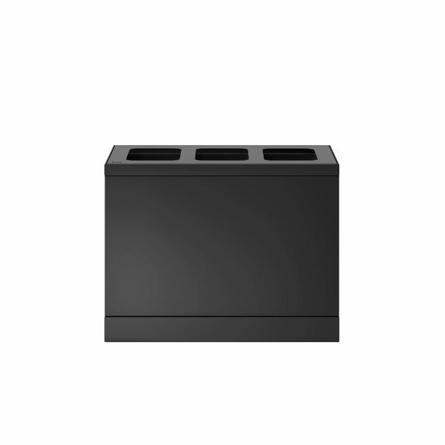 Bica Model 830 Avfallssortering 3x10 liter Åpne innkast Antrasitt