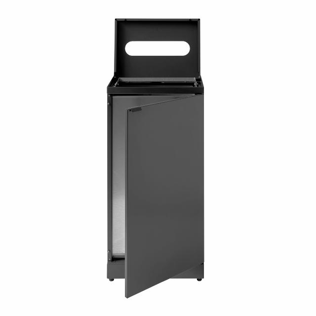 Bica Model 855 Avfallsbeholder 95 liter Papir innkast Antrasitt