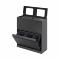 Bica Model 880 Avfallssortering 80 liter Opptil 11 fraksjoner Antrasitt