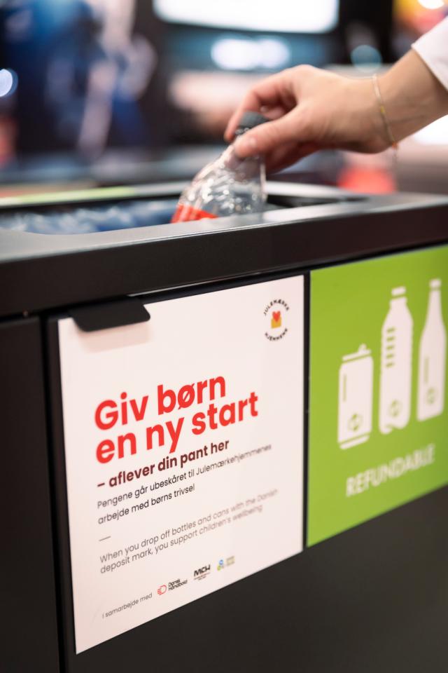 Avfallssortering i MCH under håndball-VM for kvinner 2023