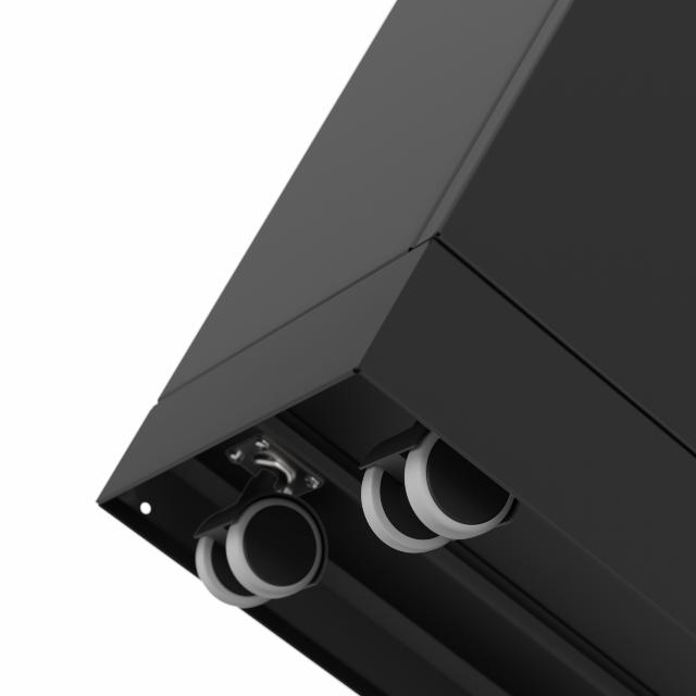 Bica Model 830 Avfallssortering 3x10 liter Åpne innkast Antrasitt