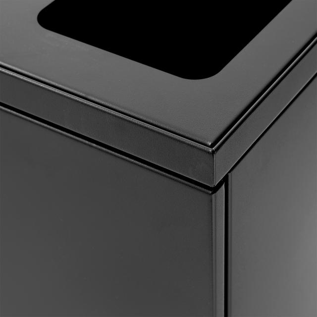 Bica Model 878 Avfallssortering 4x45 liter Åpne innkast Antrasitt